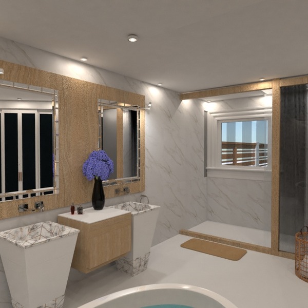 photos maison salle de bains eclairage rénovation idées