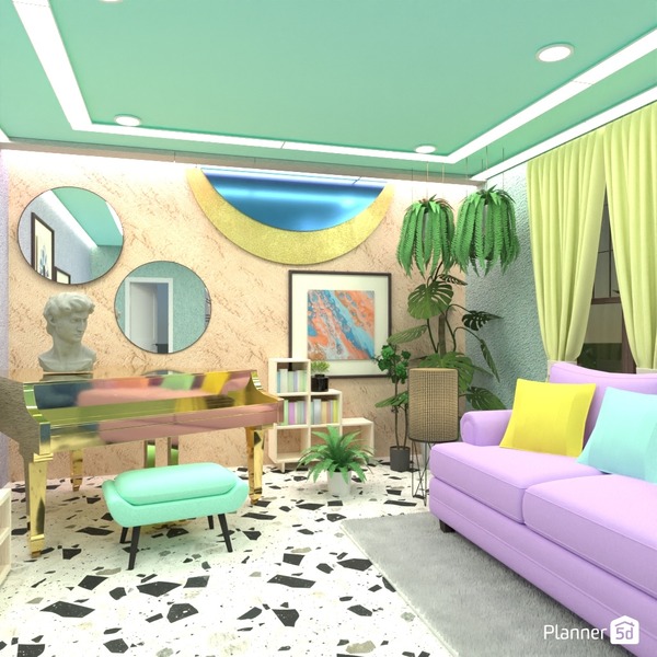 Bubble gum - Free Online Design | 3D House Ideas - by Planner 5D