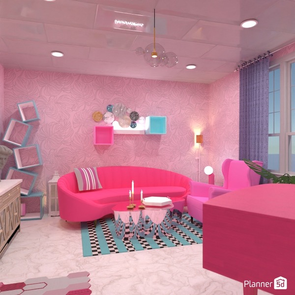 Bubble gum - Free Online Design | 3D House Ideas - by Planner 5D