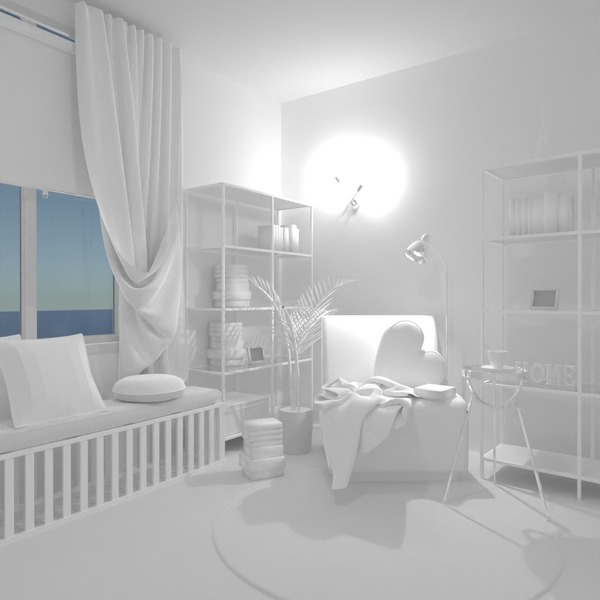 Cozy reading nook - Free Online Design | 3D House Ideas - by Planner 5D