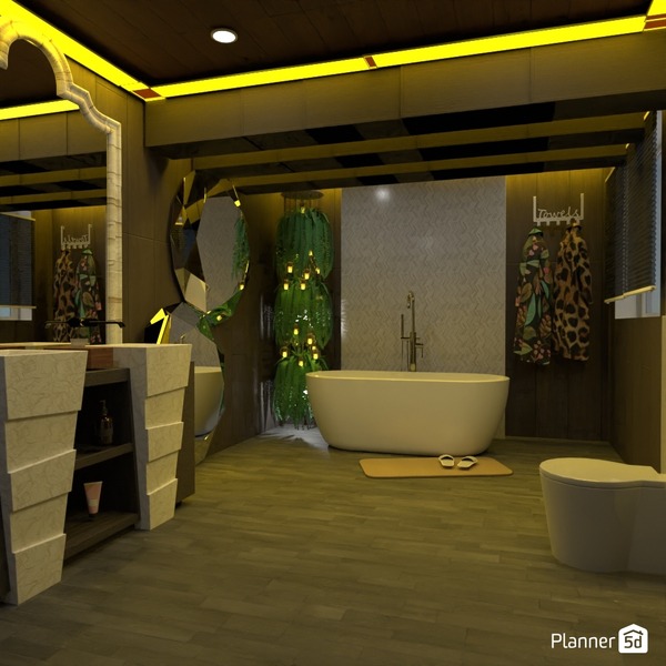 Dream bathroom - Free Online Design | 3D House Ideas - by Planner 5D