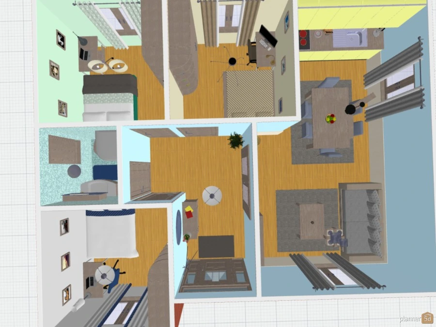 Apartment for me and my friends #2935368 by Guitar player and arhitechture lover