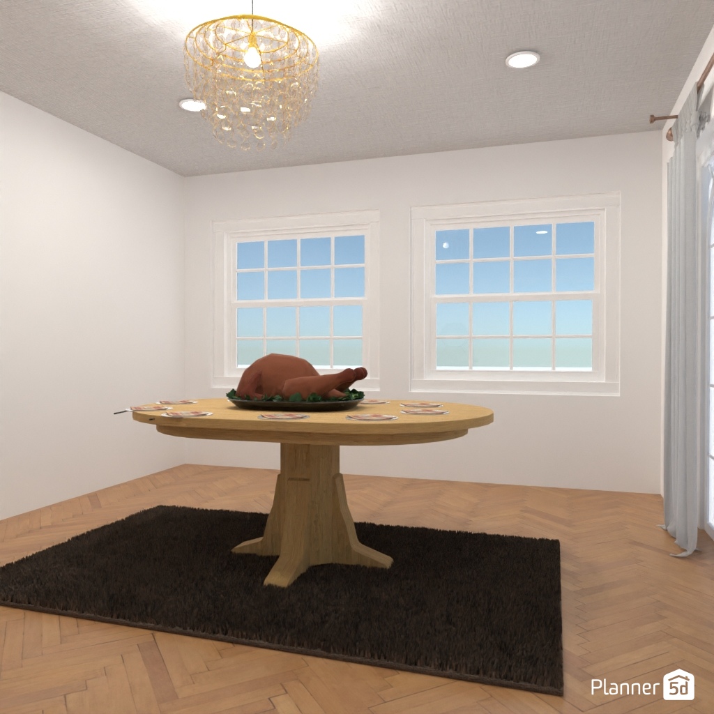 DB: Thanksgiving Day - room shell copy #23431007 by Editors Choice