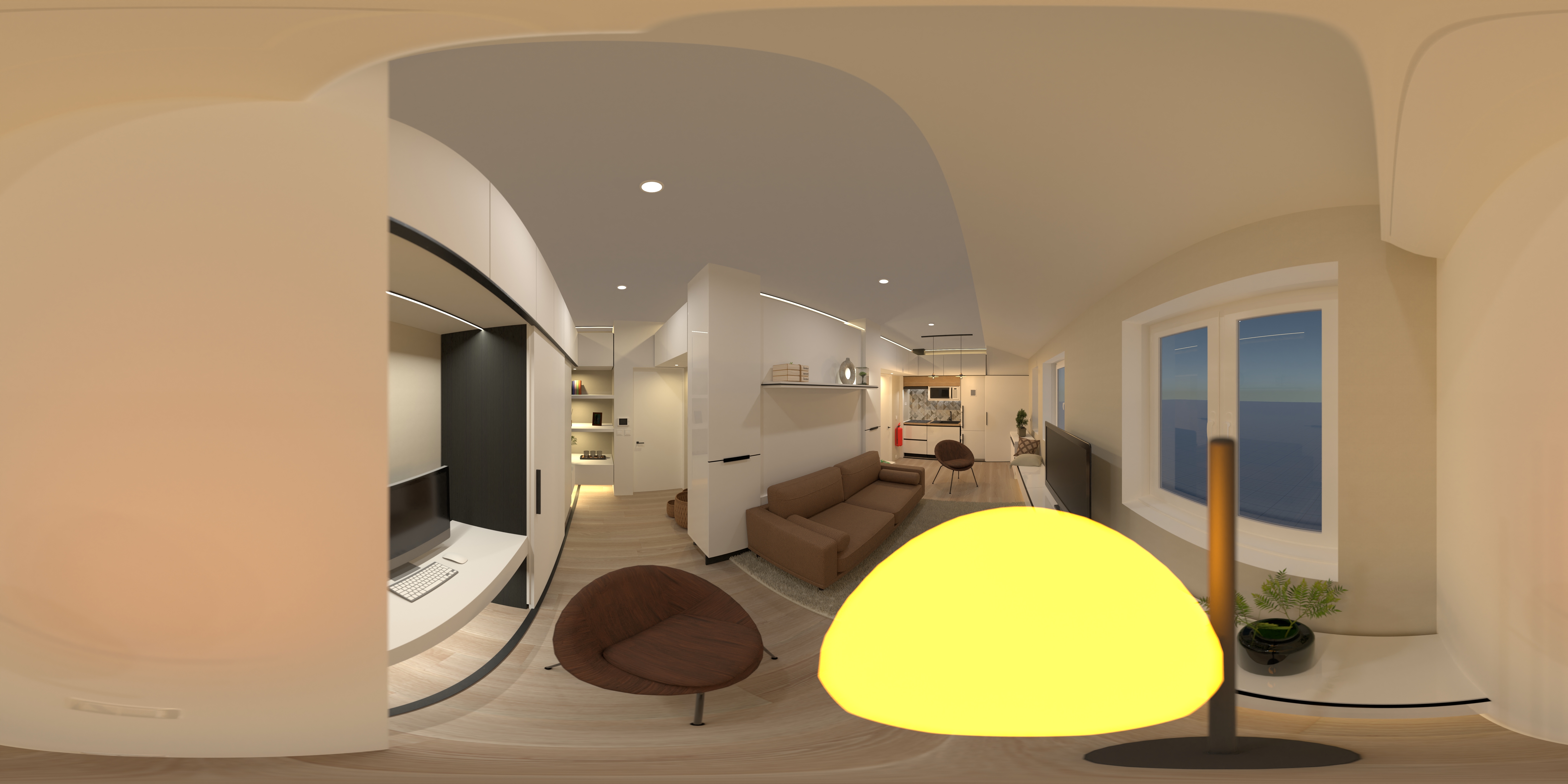 Apt 77 Concept 1- Open space copiar #23497462 by User 158680222