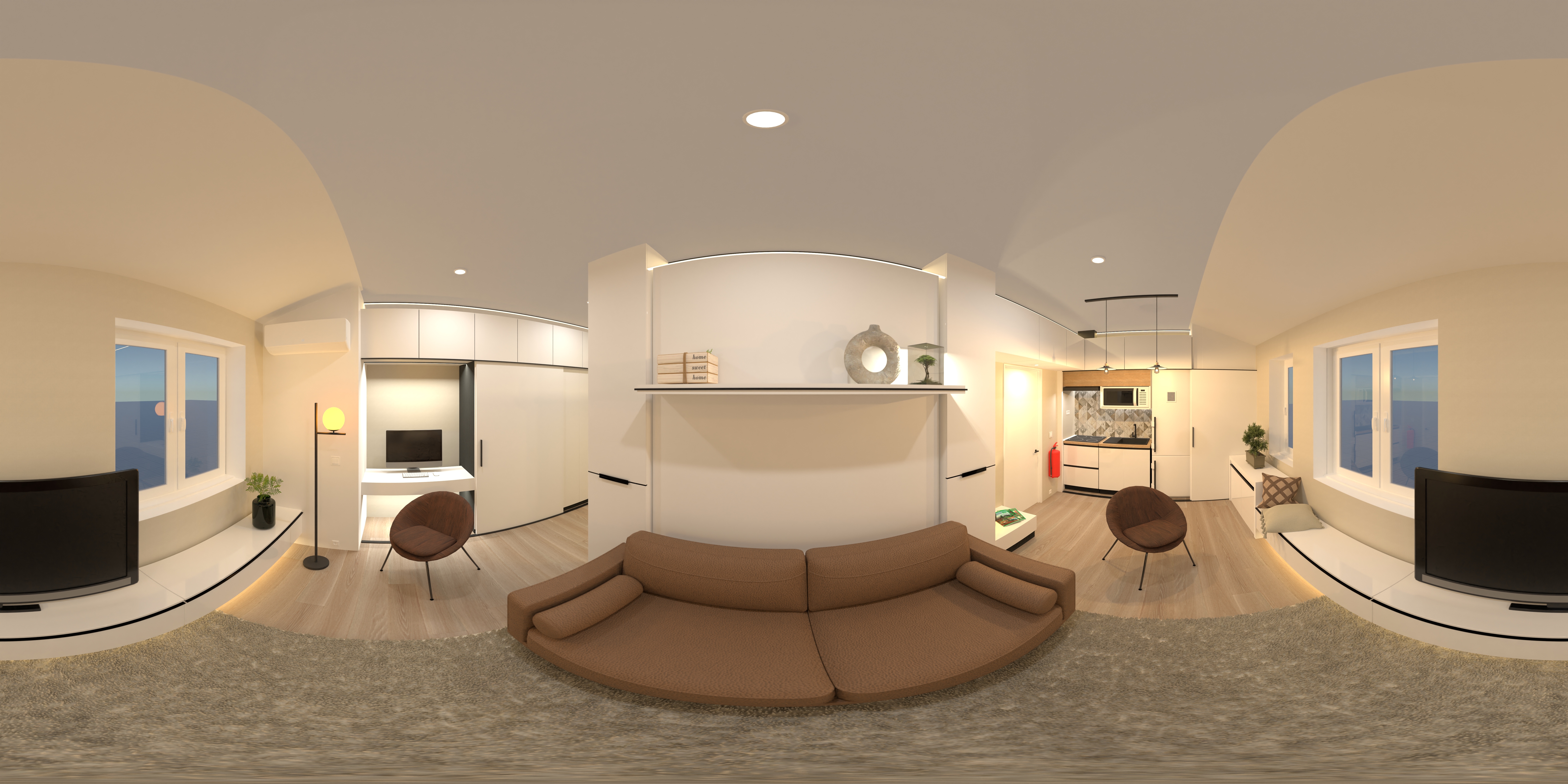 Apt 77 Concept 1- Open space copiar #23497466 by User 158680222