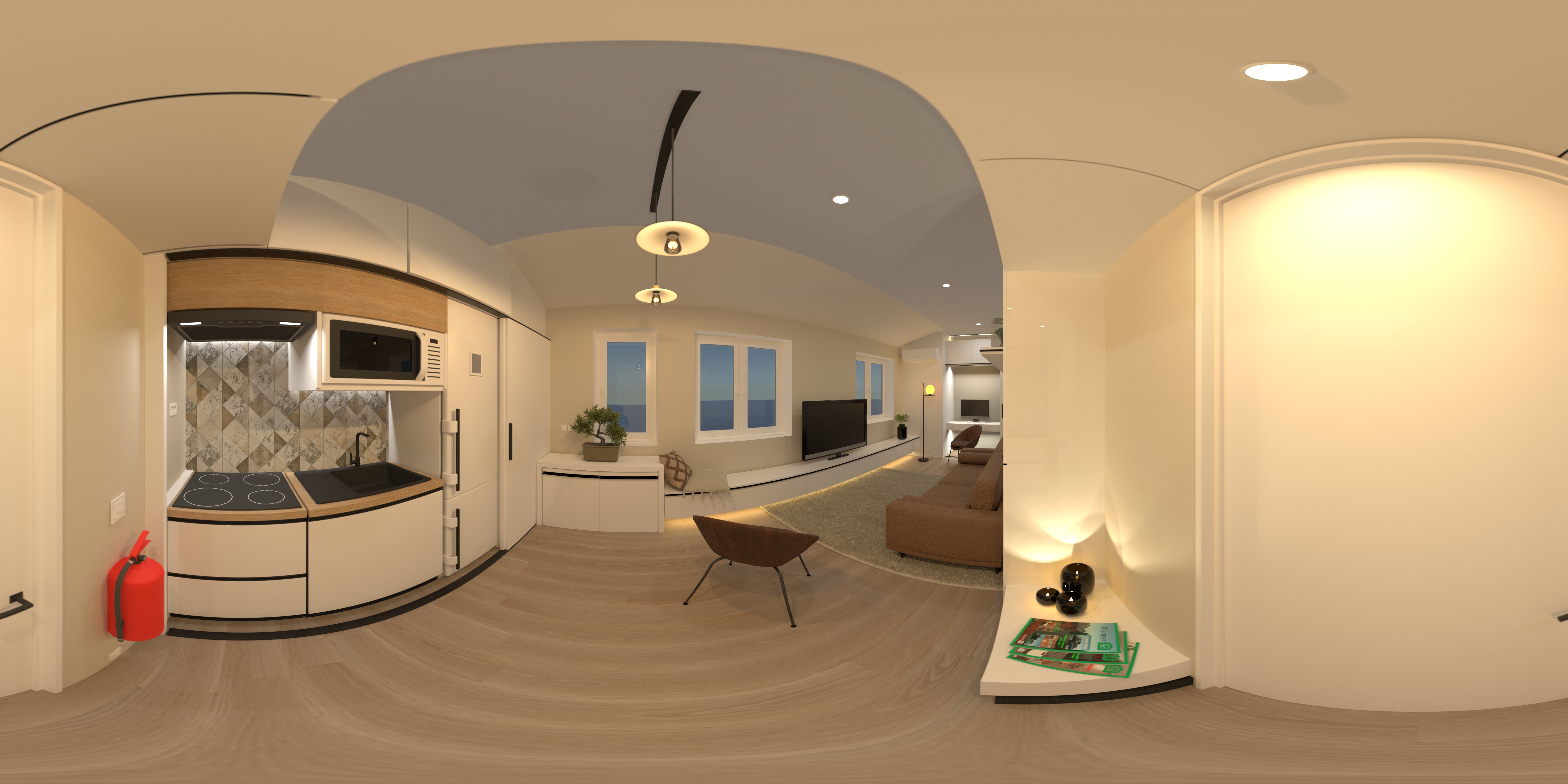 Apt 77 Concept 1- Open space copiar #23497474 by User 158680222