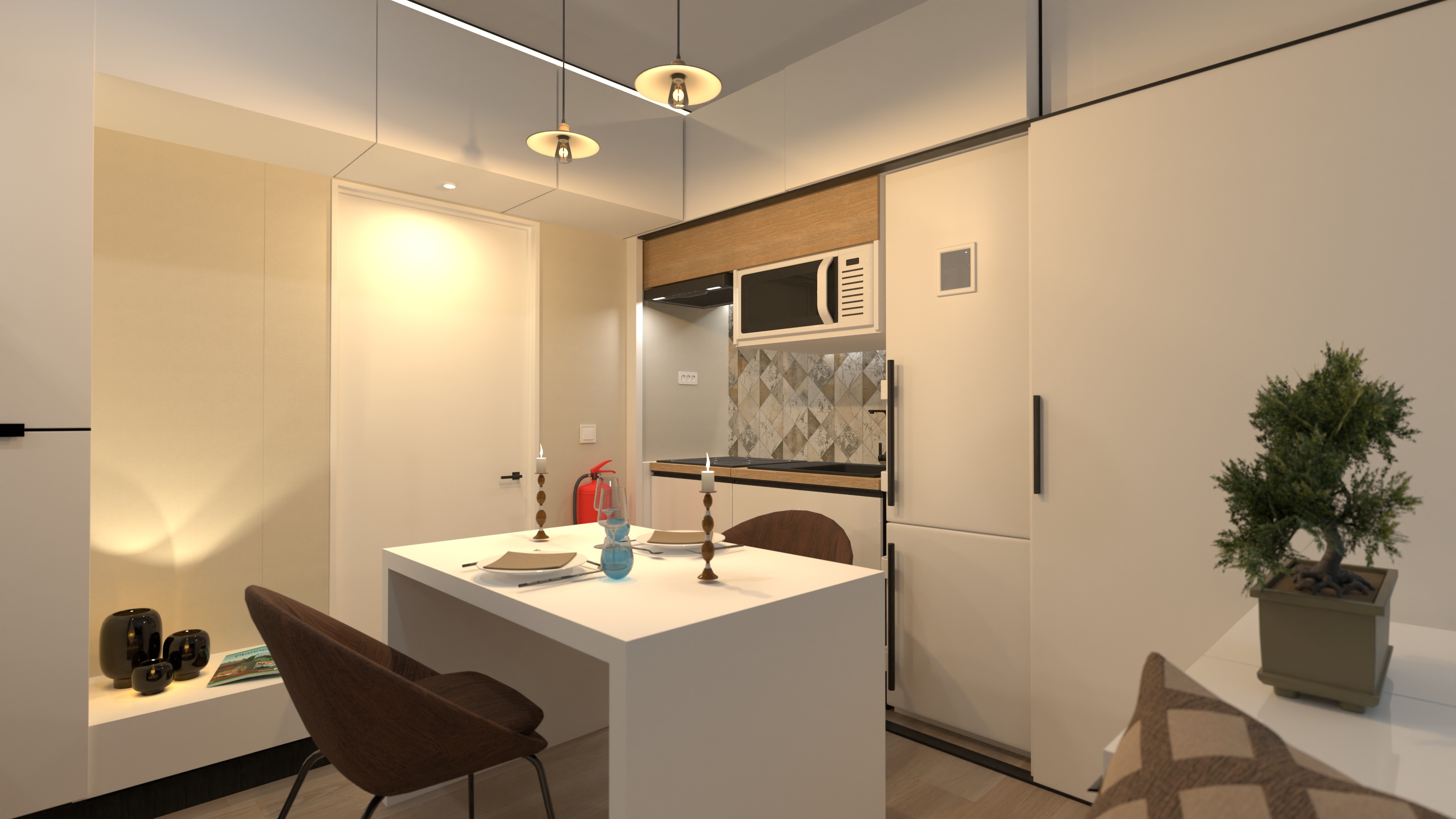 Apt 77 Concept 1- Open space copiar #23497794 by User 158680222