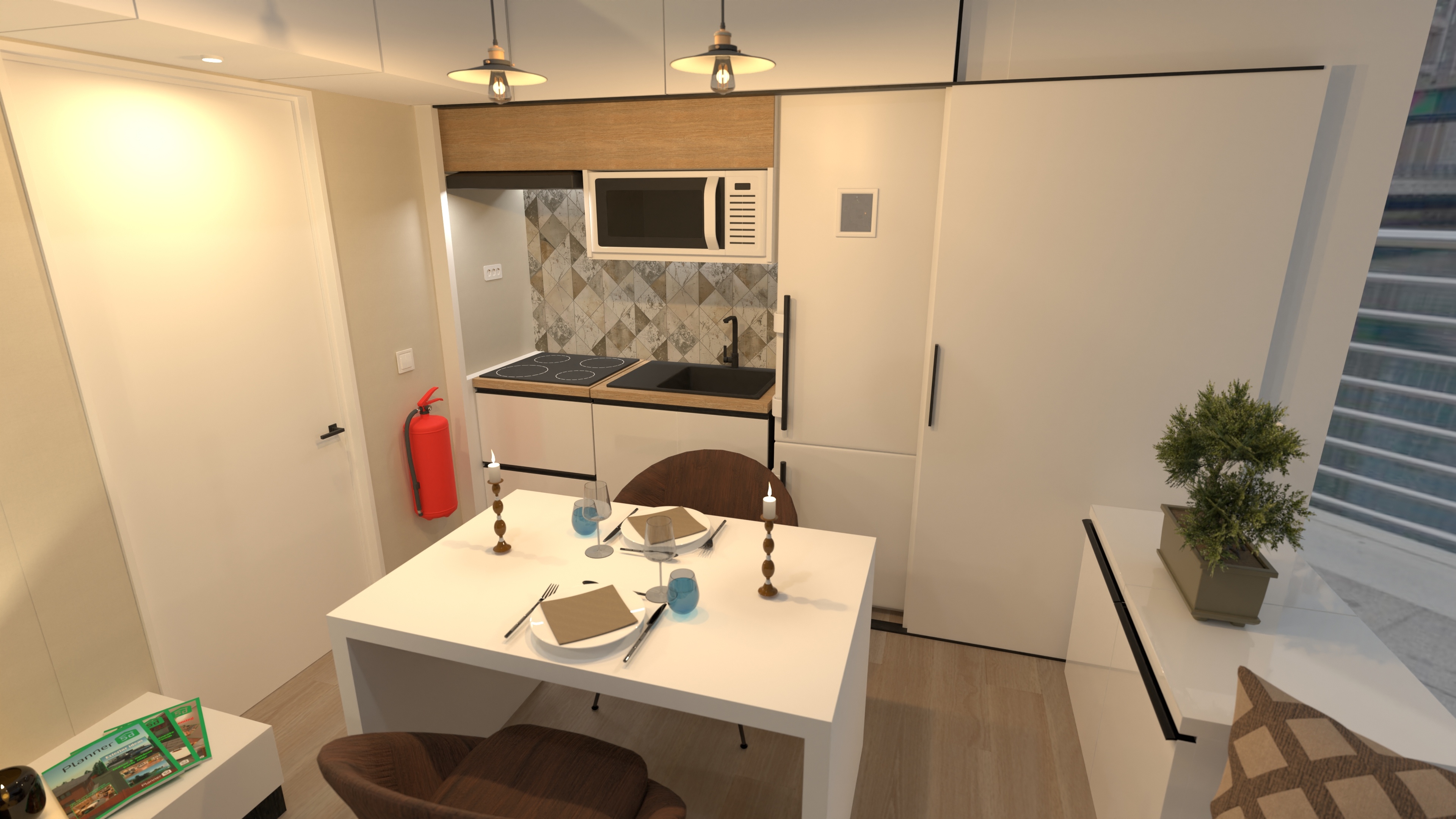 Apt 77 Concept 1- Open space copiar #23497802 by User 158680222