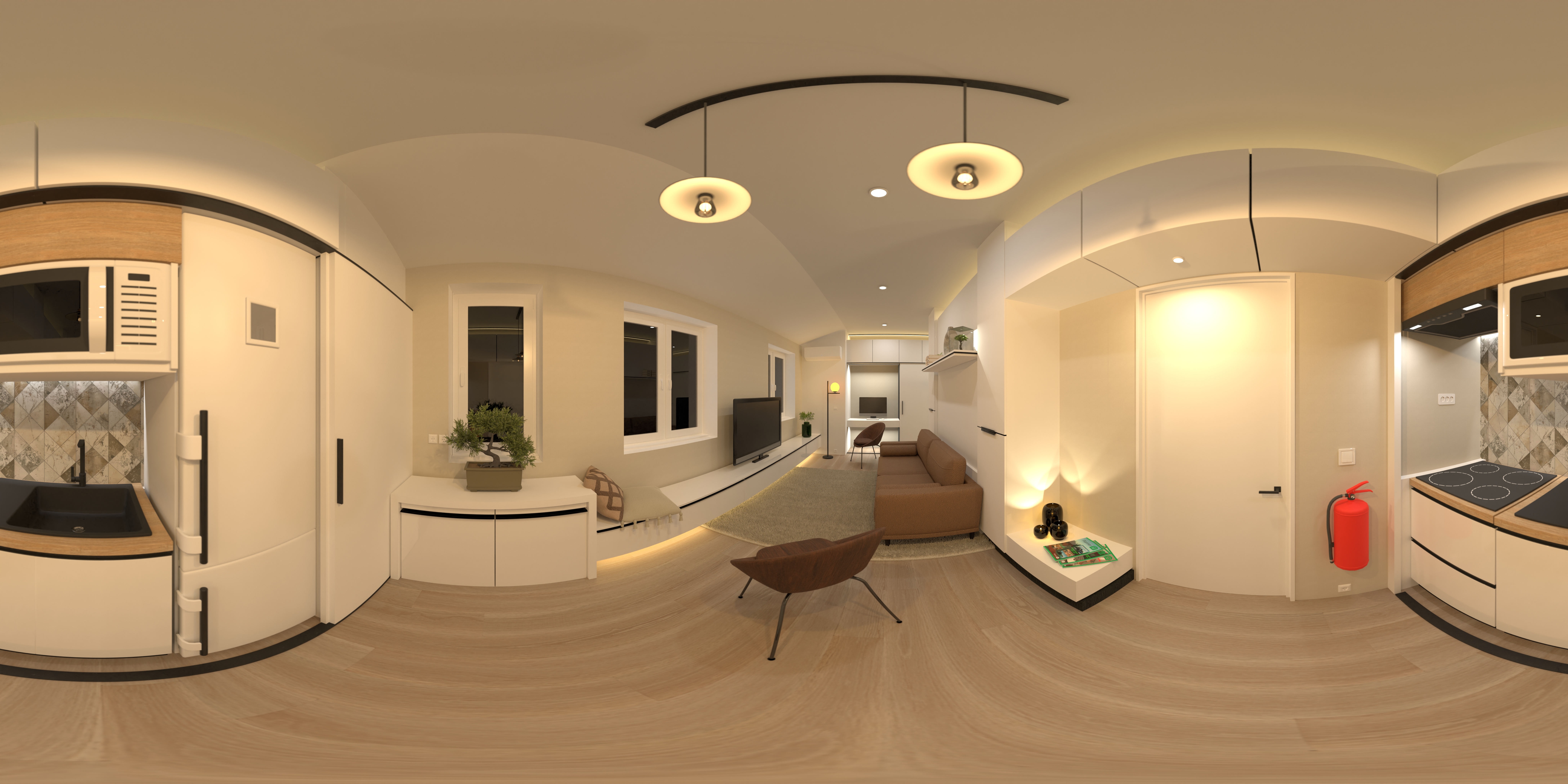 Apt 77 Concept 1- Open space copiar #23498070 by User 158680222
