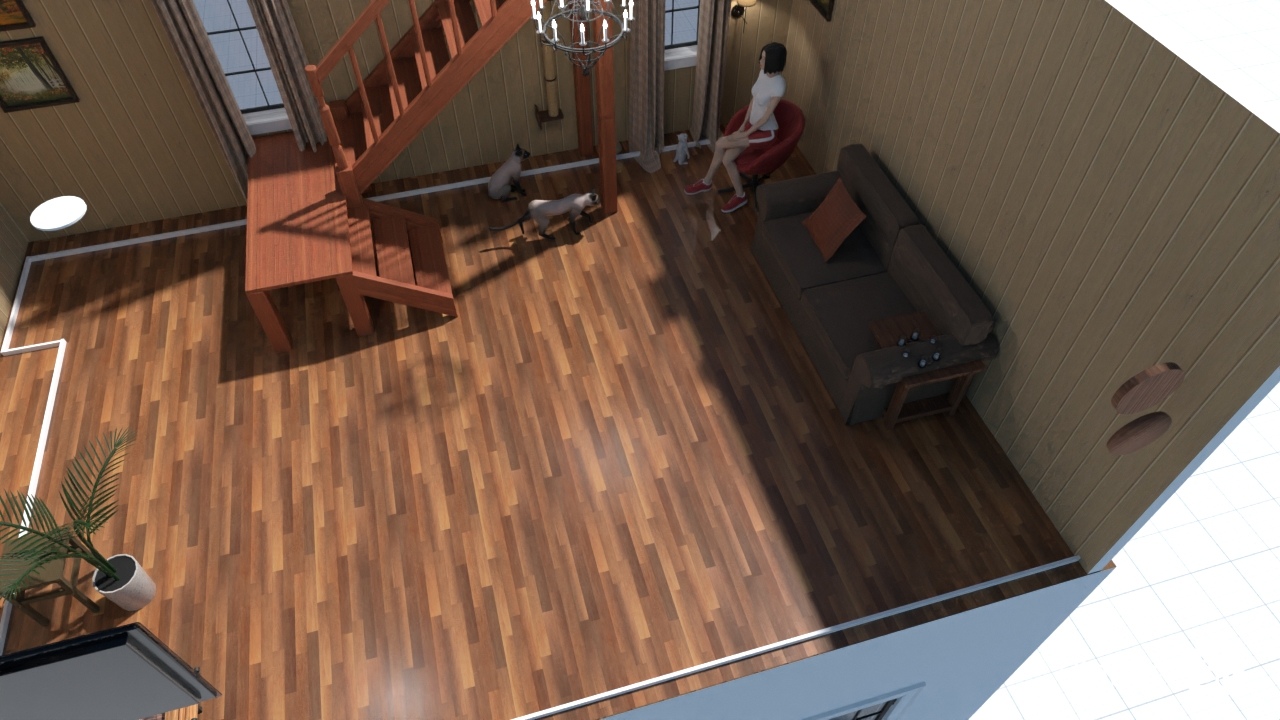 cat audrey #23342966 by Christelle Vil