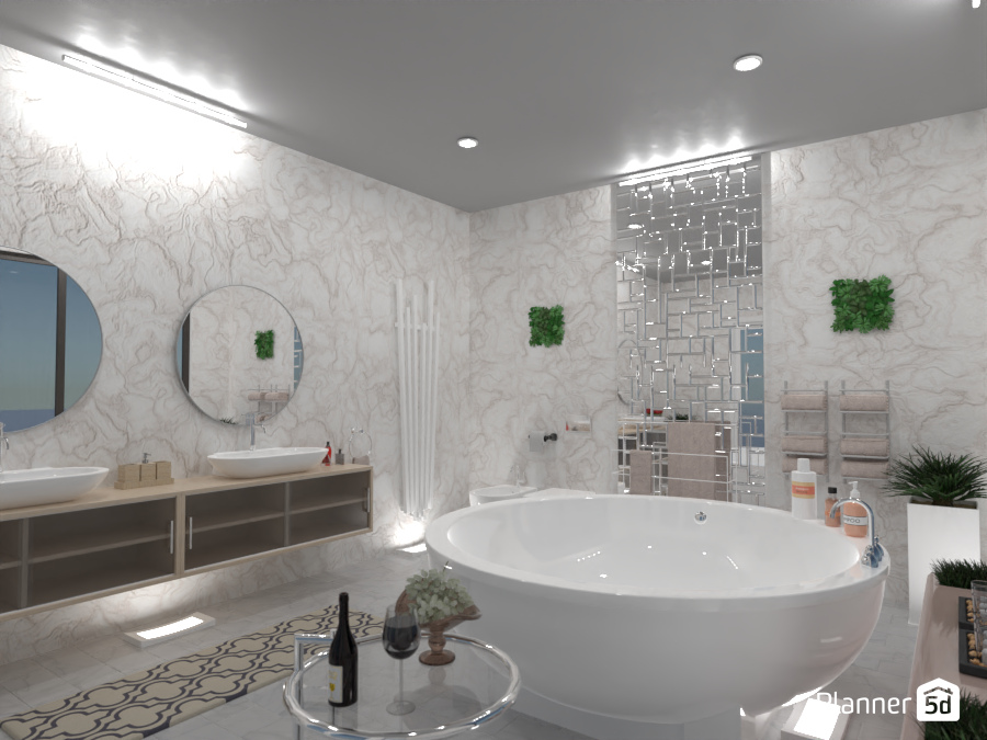 Luxury bath 1 #9607140 by Rita