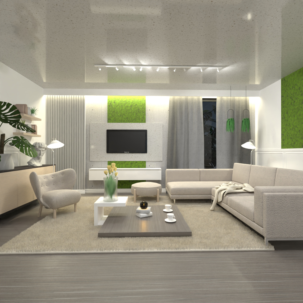 Spring Living Room #12214252 by Editors Choice
