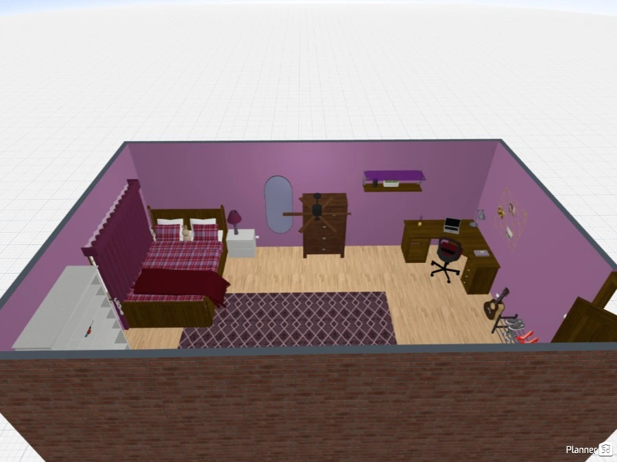 Clay bedroom #3118300 by User 165951124