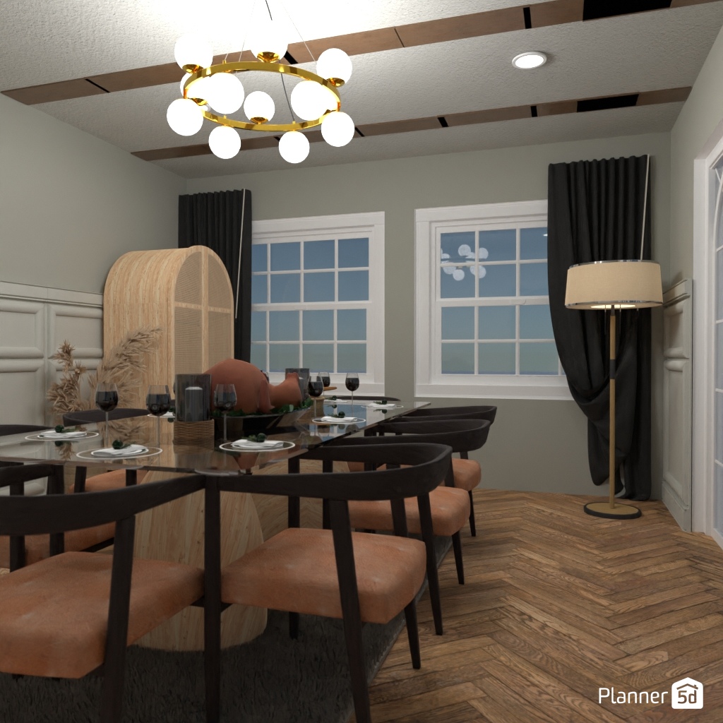 DB: Thanksgiving Day - room shell copy #23483842 by Editors Choice