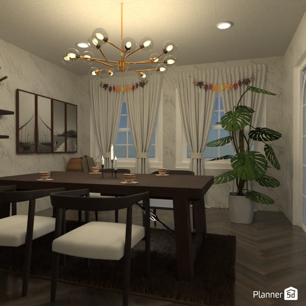 DB: Thanksgiving Day - room shell copy #23406483 by Editors Choice