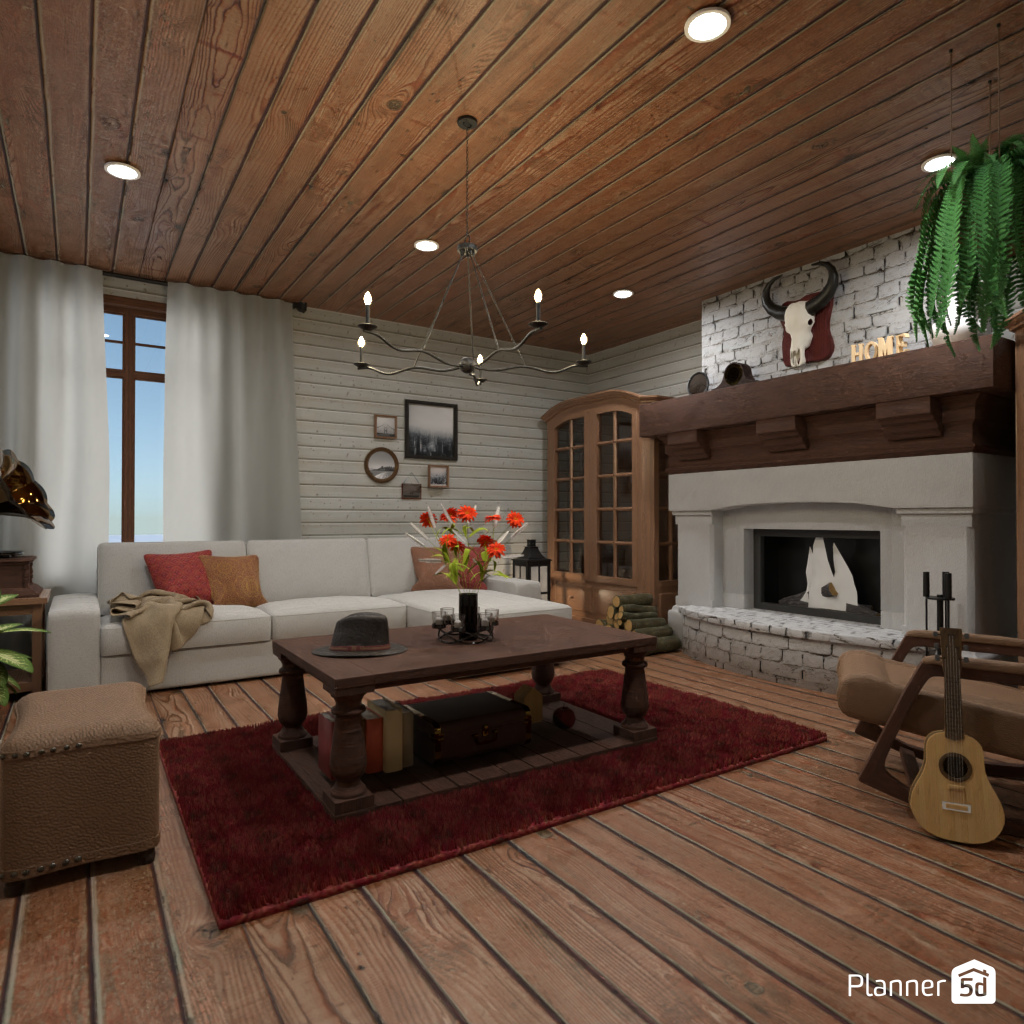 Country-Style Living Room #3369044 by Editors Choice