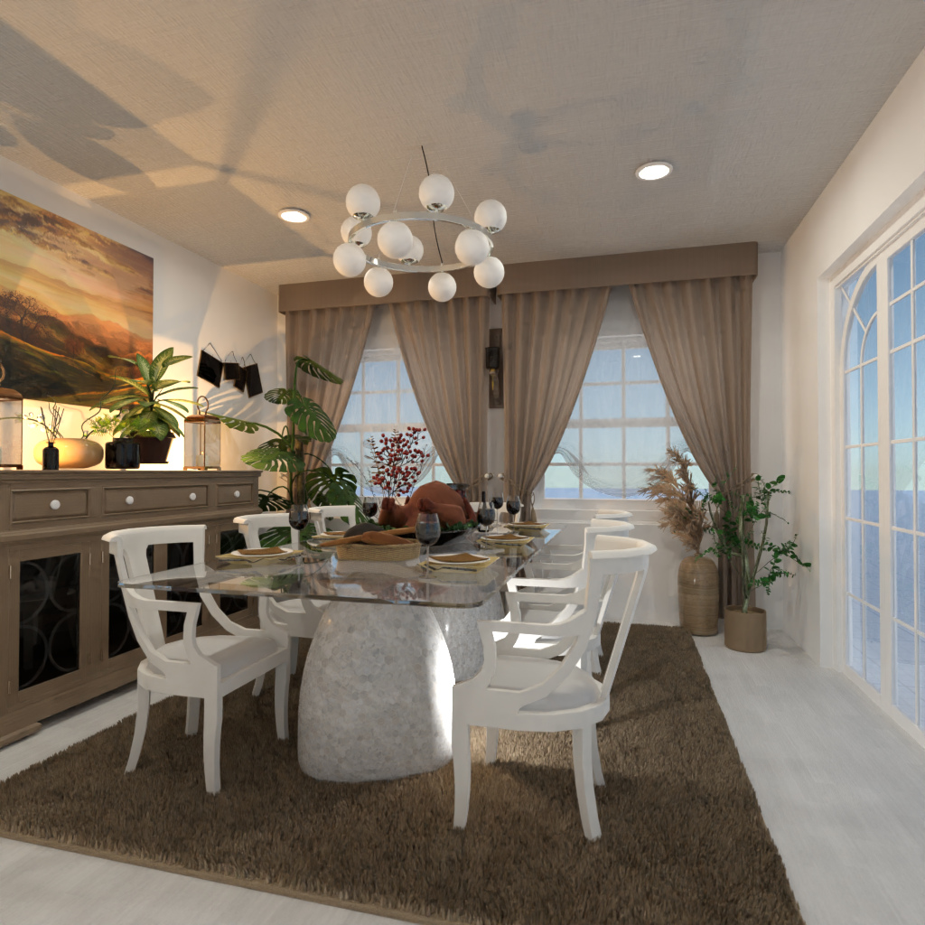 DB: Thanksgiving Day - room shell copy #15877683 by Editors Choice