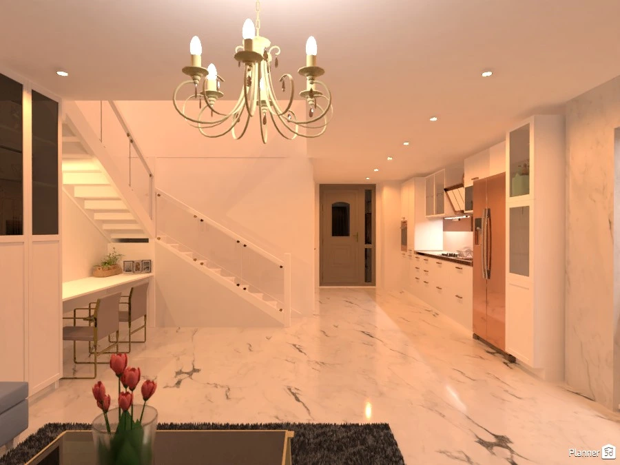 Marble two-story house #3024532 by rilly