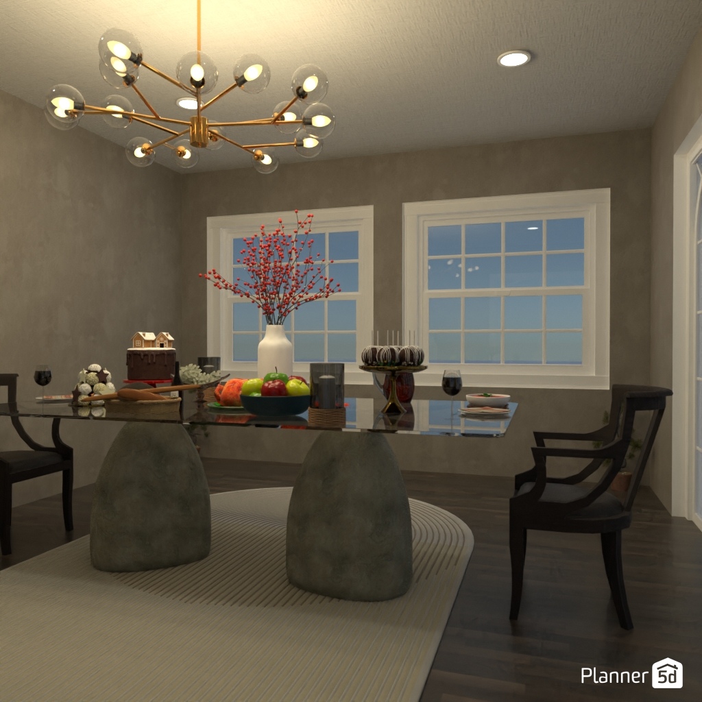 DB: Thanksgiving Day - room shell copy #23435531 by Editors Choice