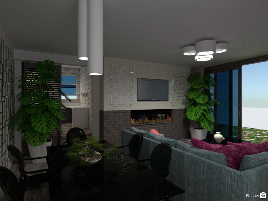 Dal salotto alla cucina #1714113 by Devil