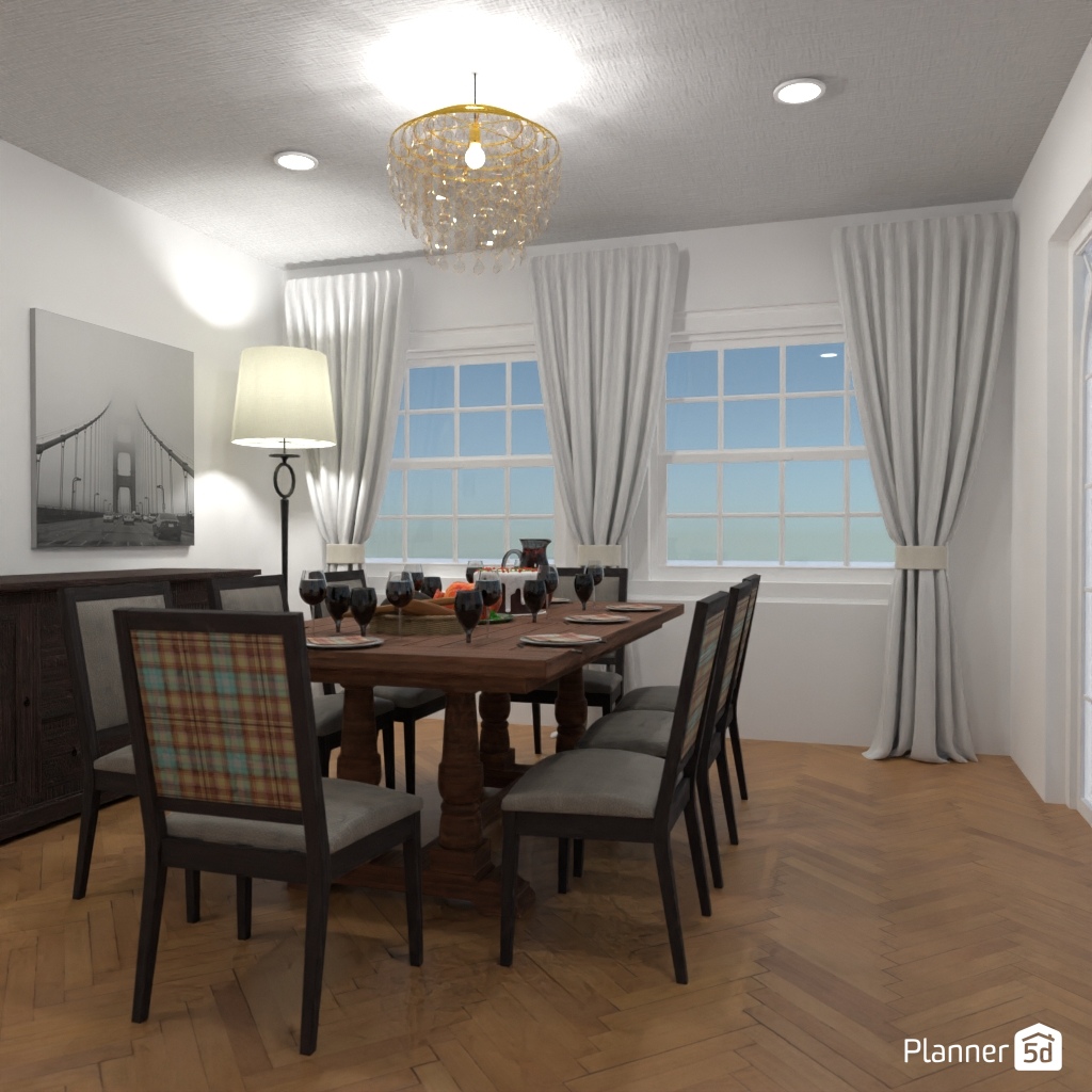 DB: Thanksgiving Day - room shell copy #23448119 by Editors Choice