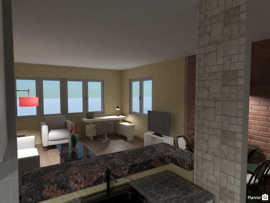 кухонная амбразура #3377107 by Andrey Matvienko