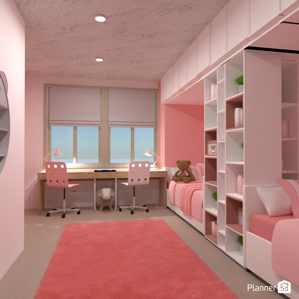 Bedroom for twins #18933231 by Editors Choice