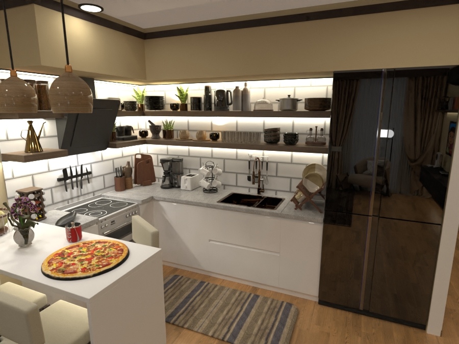 Apartment for COUPLE #17300043 by ZACKY DESIGNER