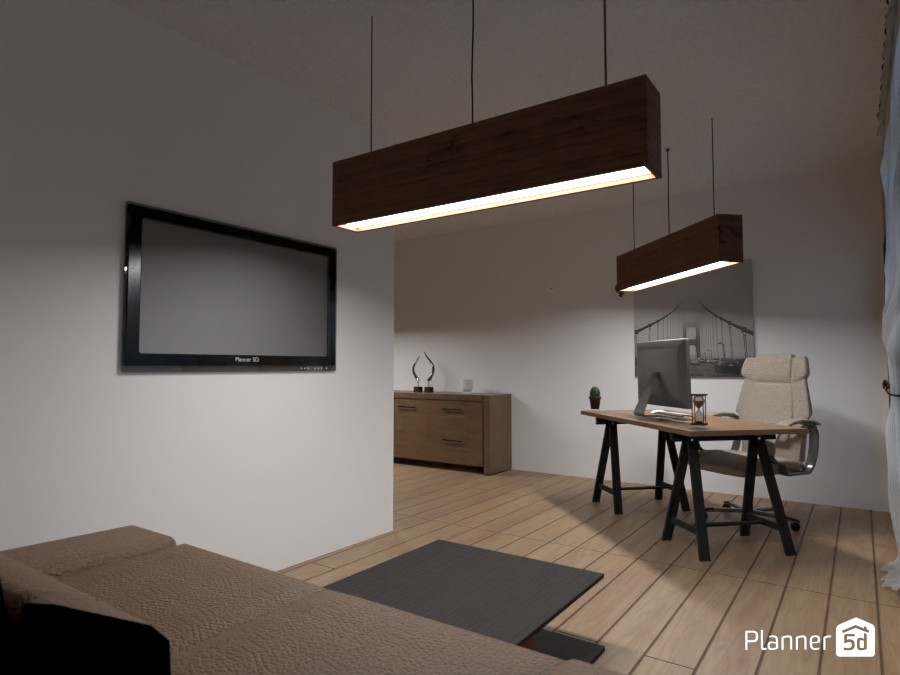 Home Office #7394626 by DINNEV DESIGN