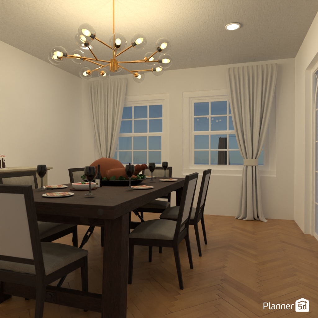 DB: Thanksgiving Day - room shell copy #23478311 by Editors Choice