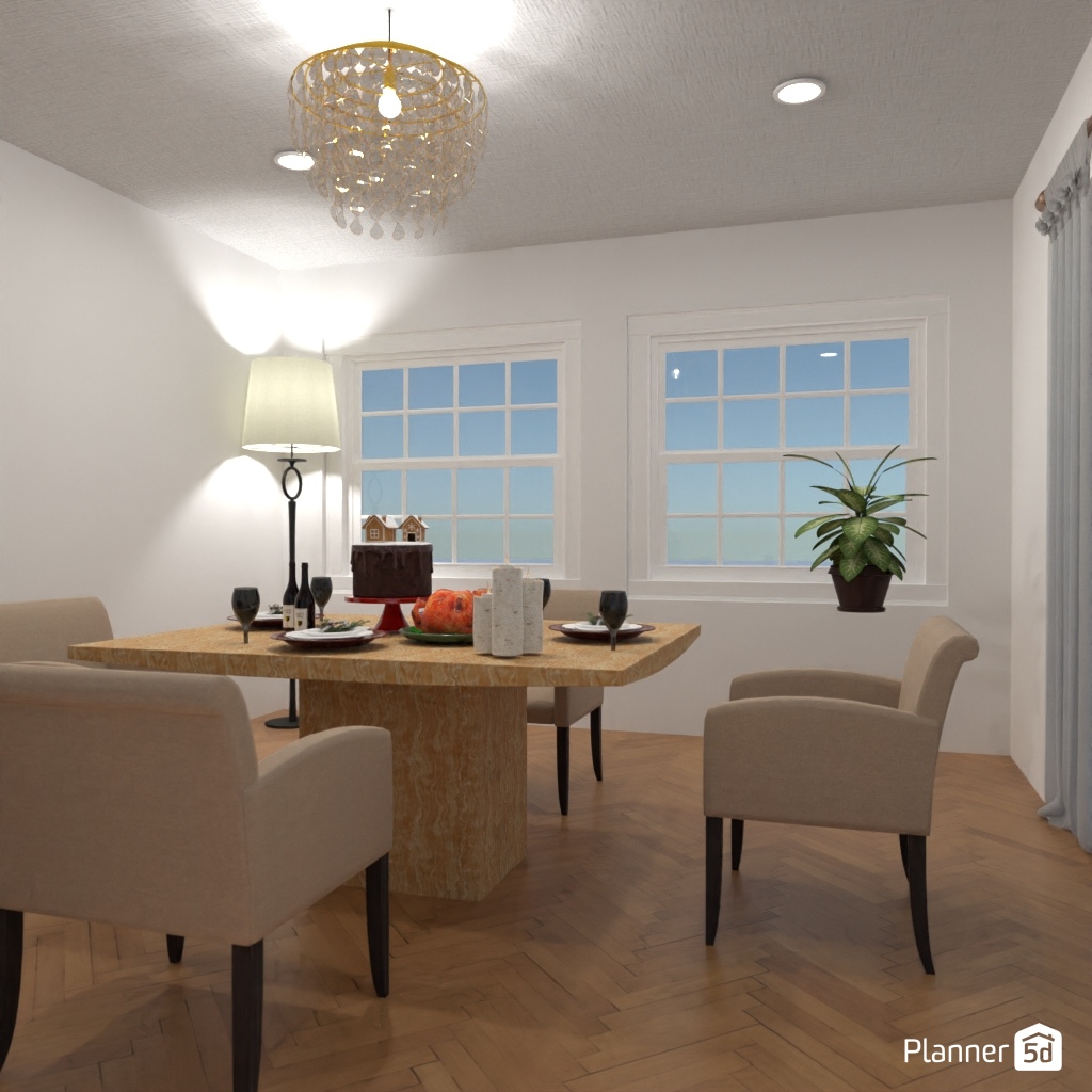 DB: Thanksgiving Day - room shell copy #23492866 by Editors Choice