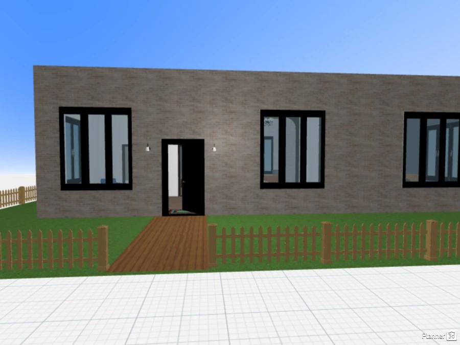 casa amplia semi moderna #85302 by faus