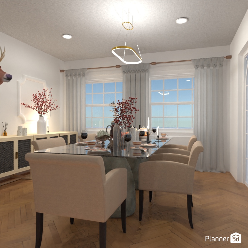 DB: Thanksgiving Day - room shell copy #23403139 by Editors Choice