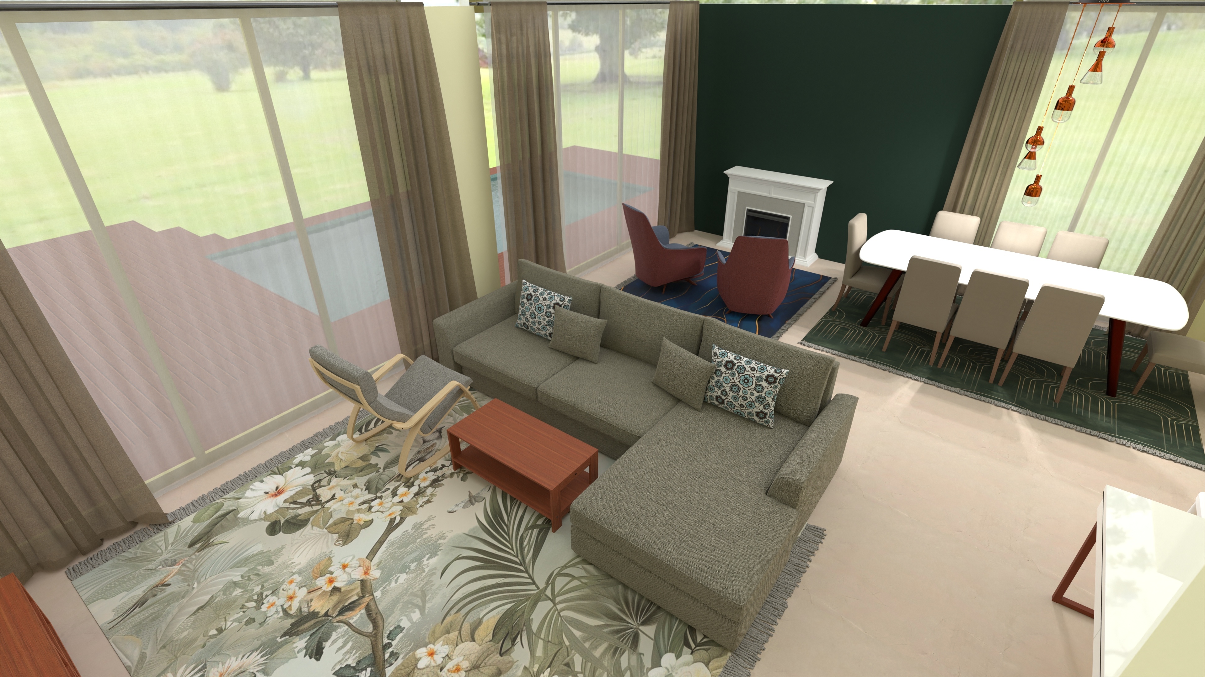 Living room #23391186 by Alex