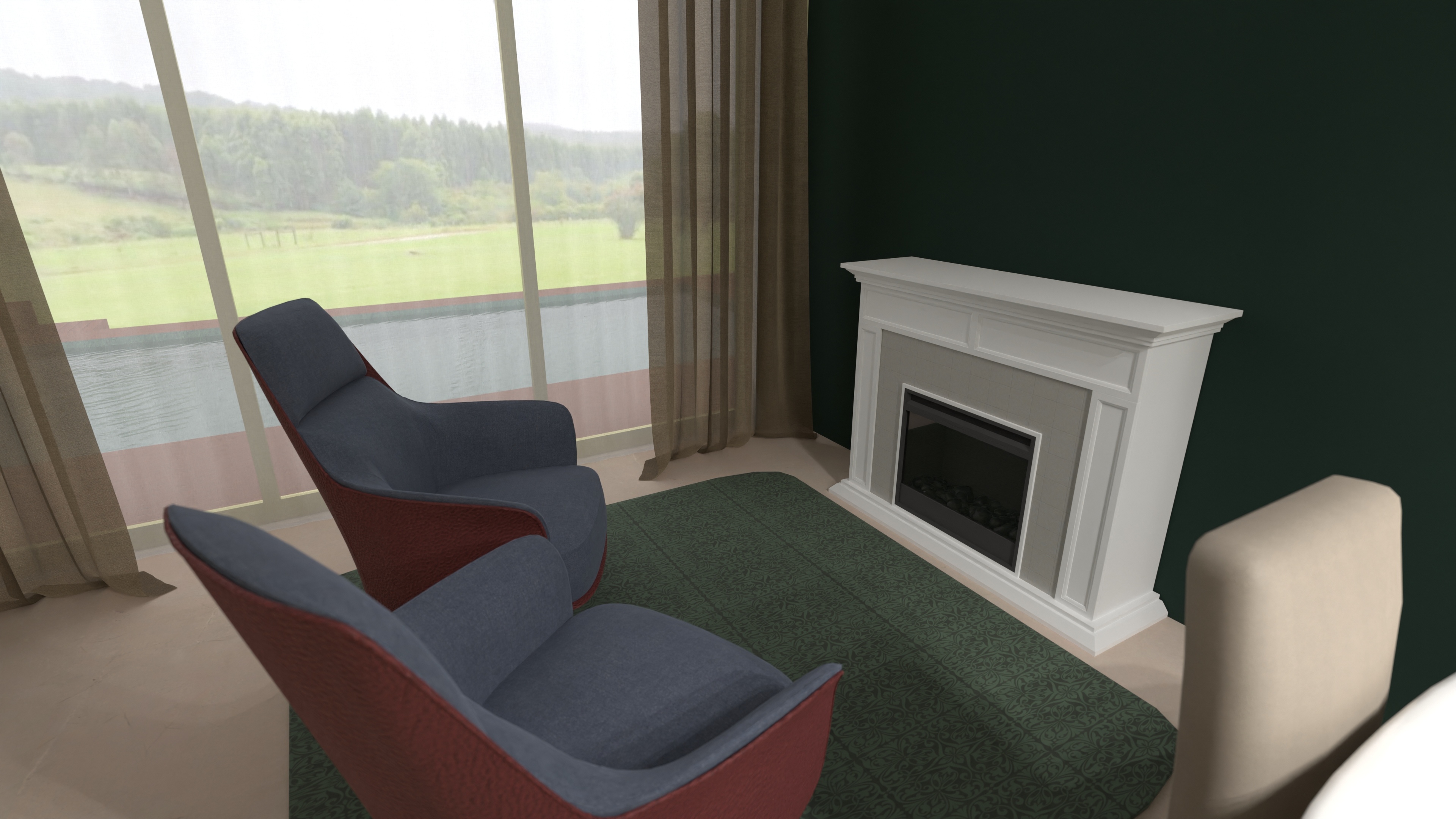 Living room #23383350 by Alex