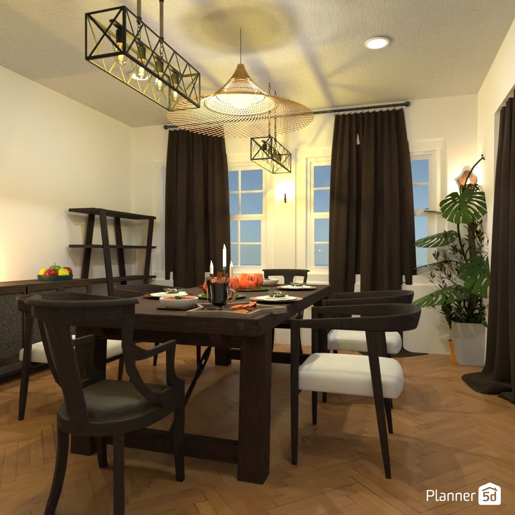 DB: Thanksgiving Day - room shell copy #23408227 by Editors Choice