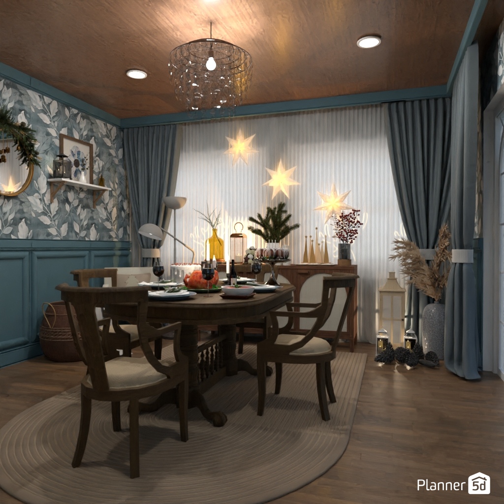 DB: Thanksgiving Day - room shell copy #23454423 by Editors Choice