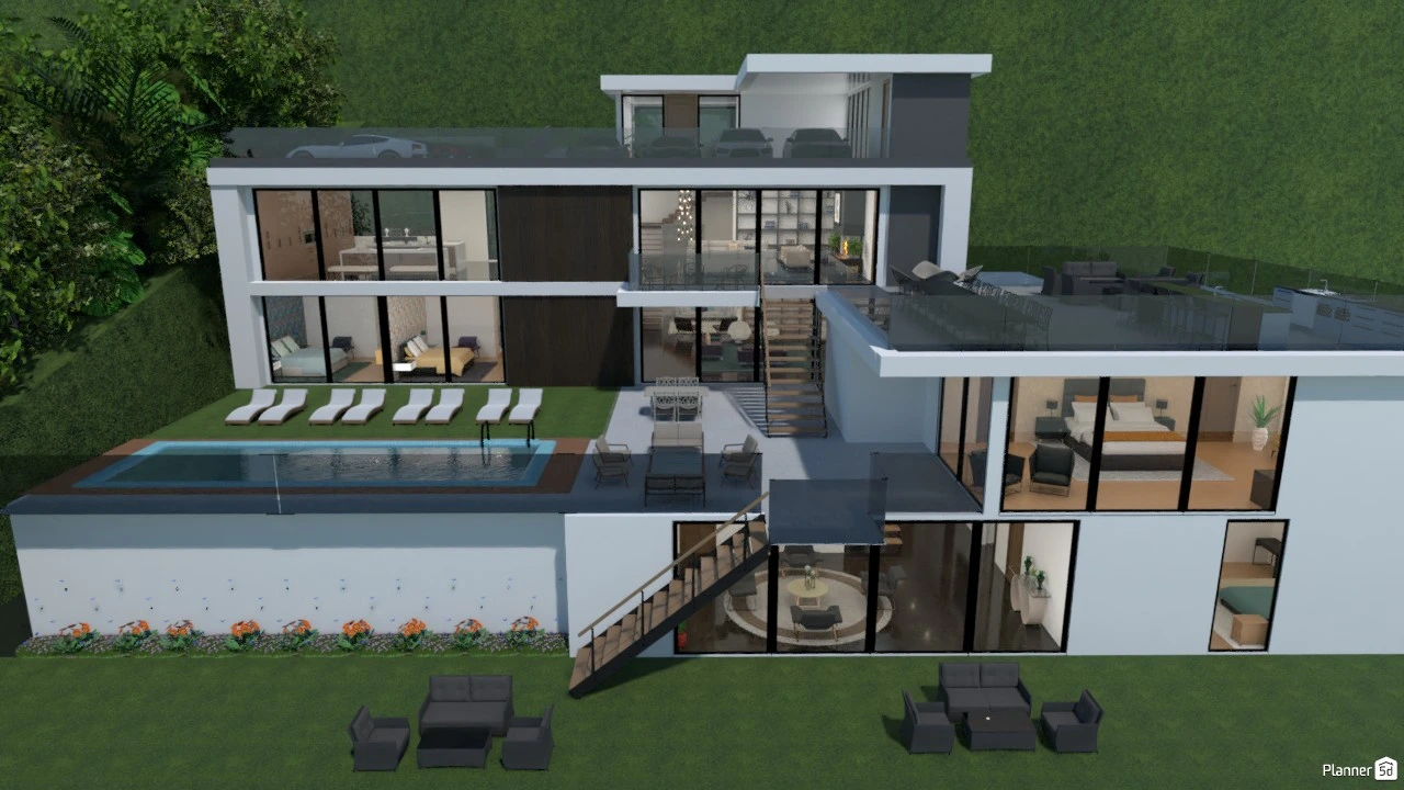 Mansion in Los Angeles #87854 by Mari Mond