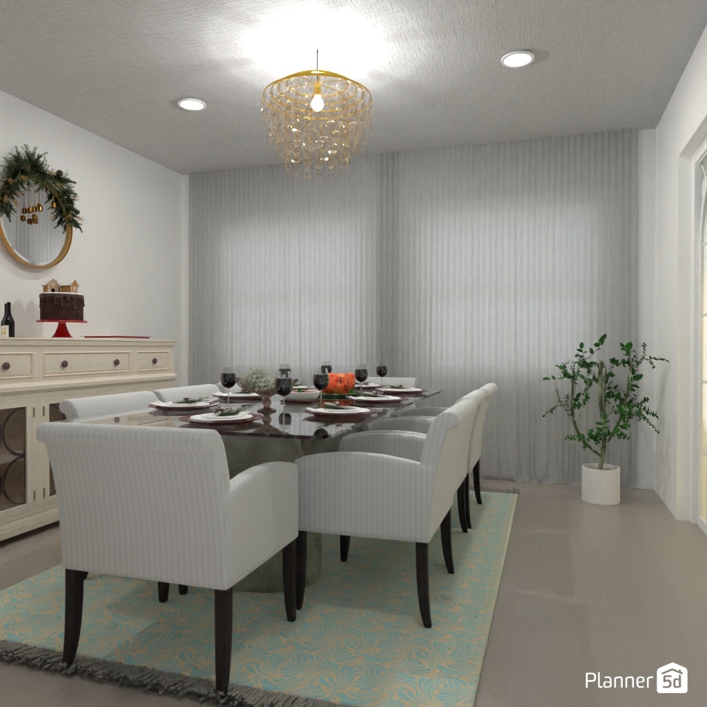 DB: Thanksgiving Day - room shell copy #23445287 by Editors Choice