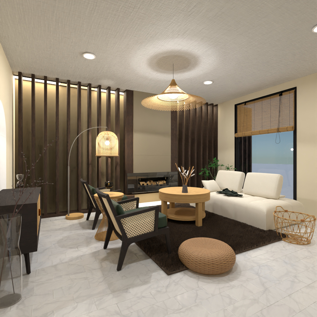 Japandi Living Room #11816532 by Editors Choice