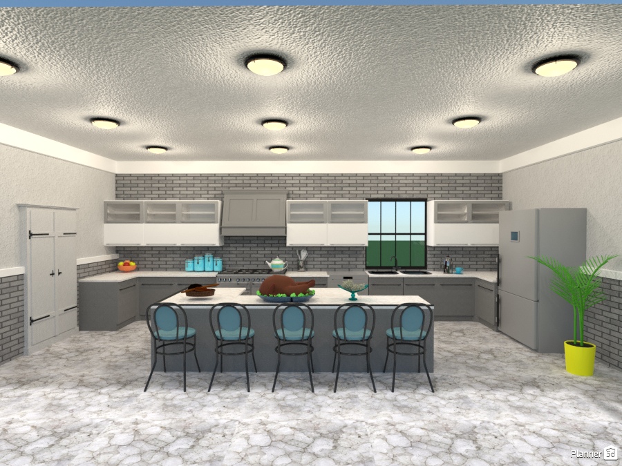 large family kitchen #2118149 by Joy Suiter