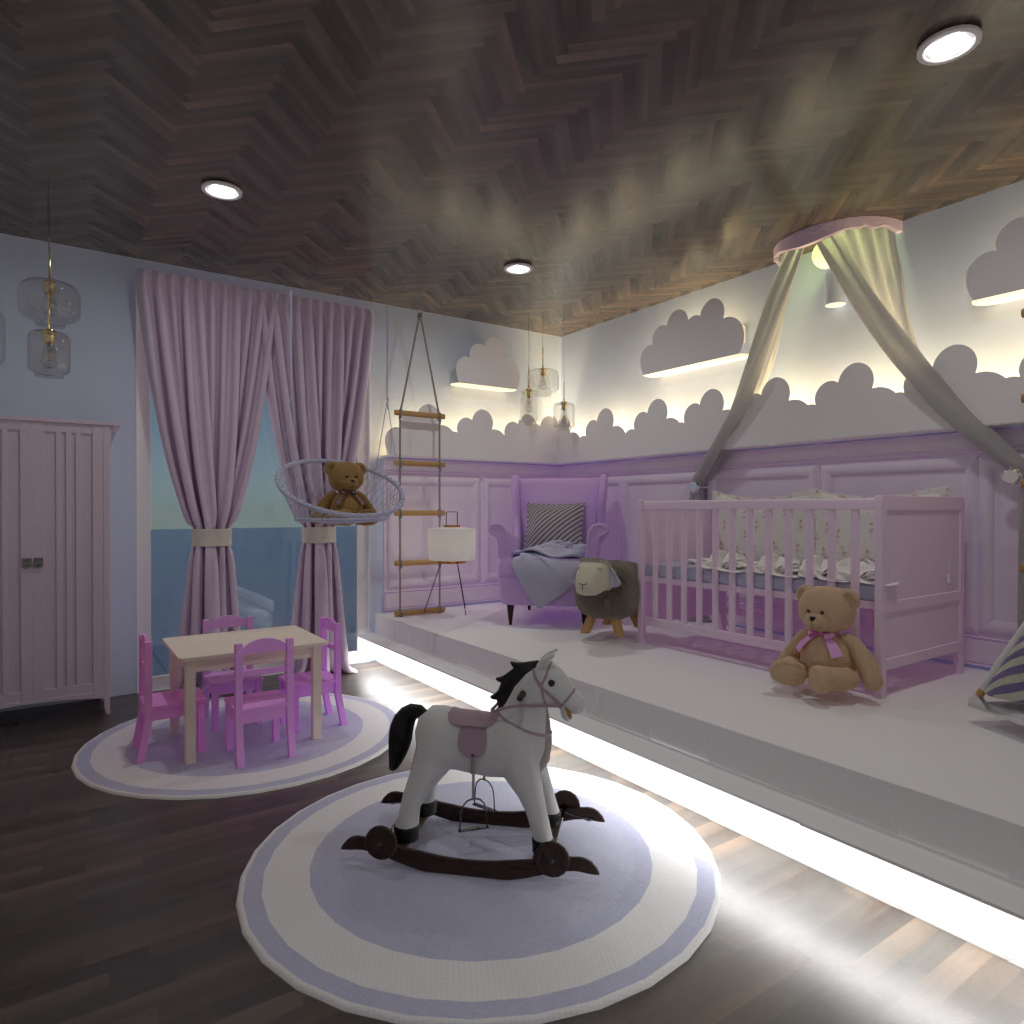 Pink Bedroom #11733516 by Editors Choice