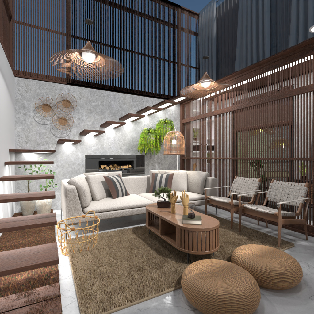 Japandi Living Room #3343944 by Editors Choice