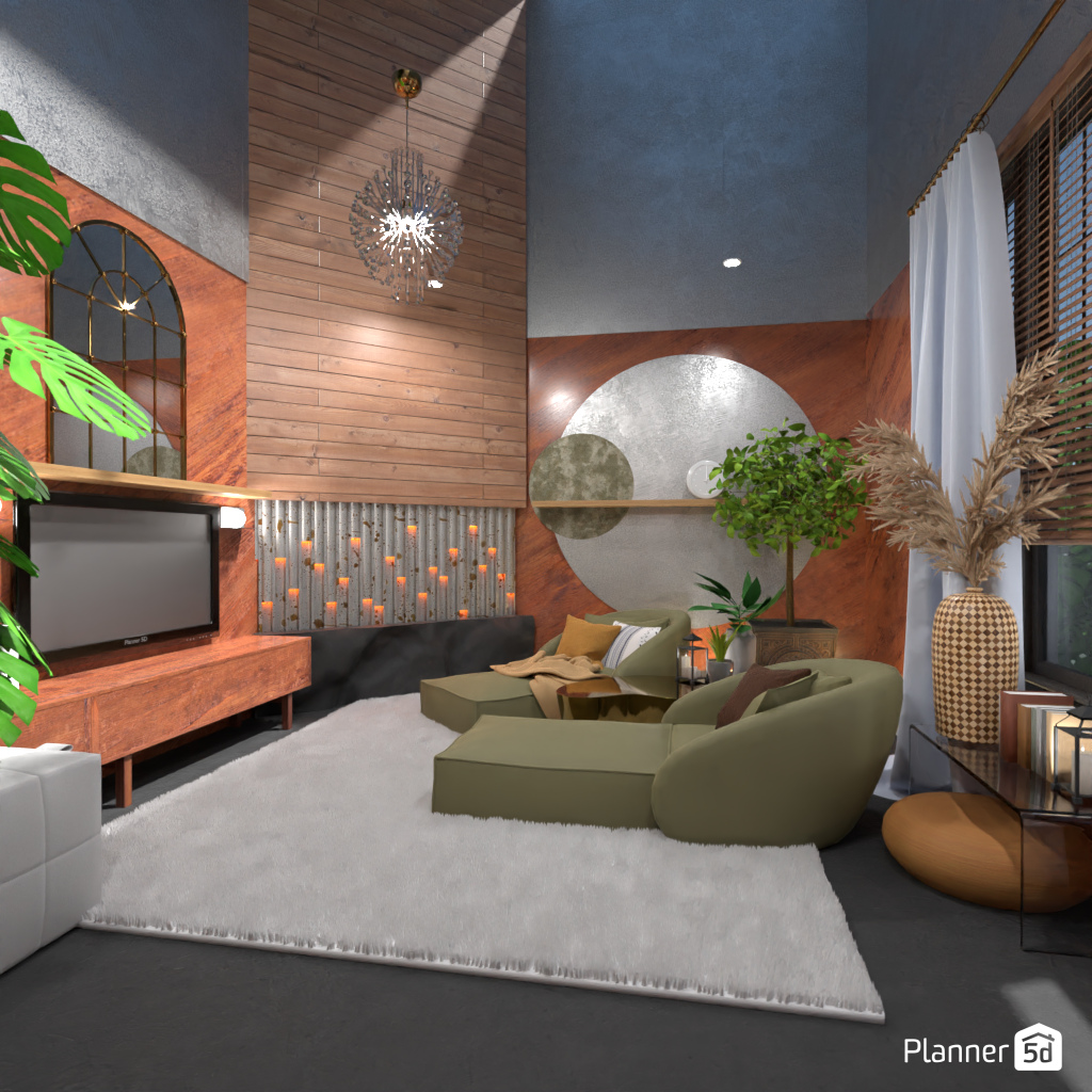 Living room without sofa 19395180 by Editors Choice image