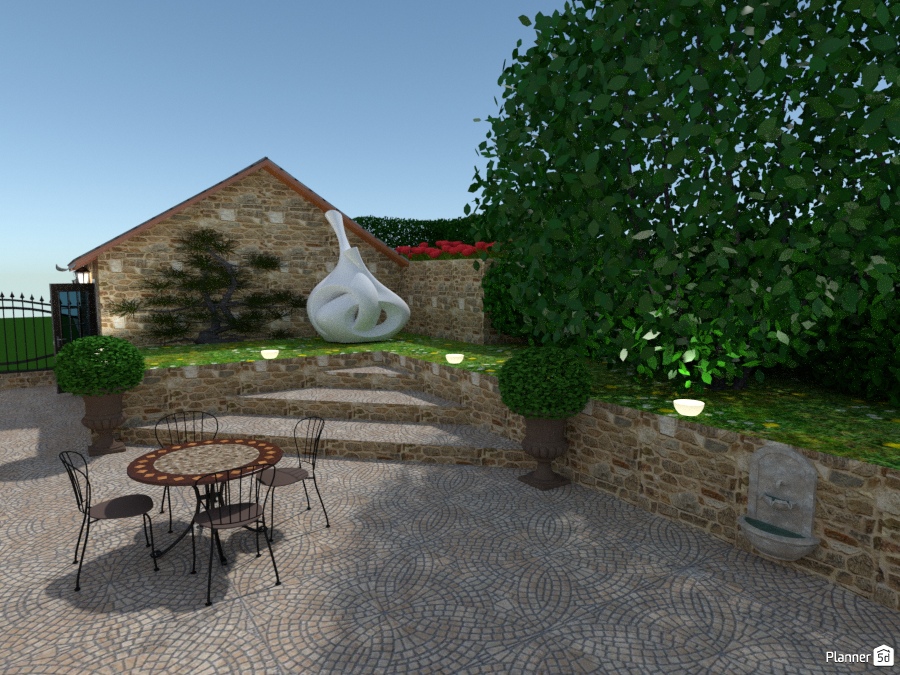 Arte in giardino d'estate #1723096 by Moonface