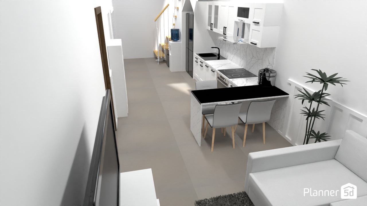 🤌🏻2. Renov Pesanggrahan 6x14 2Lantai copy #23436155 by vio lita