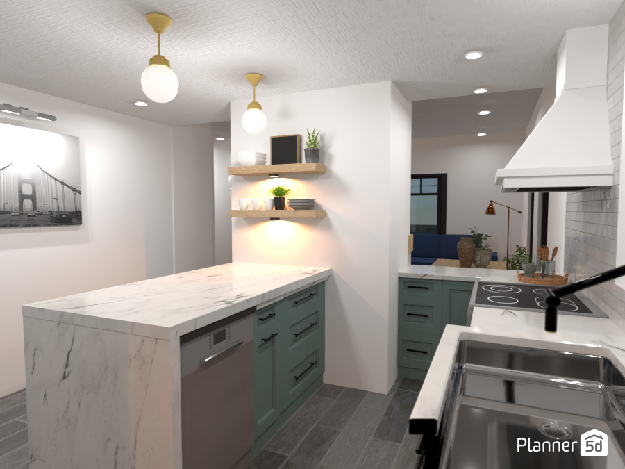 1915 Craftsman Home Kitchen Remodel #6223633 by Tricia Wright