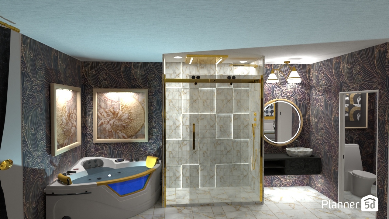 Luxury Hotel Bathroom #29025432 by Gina
