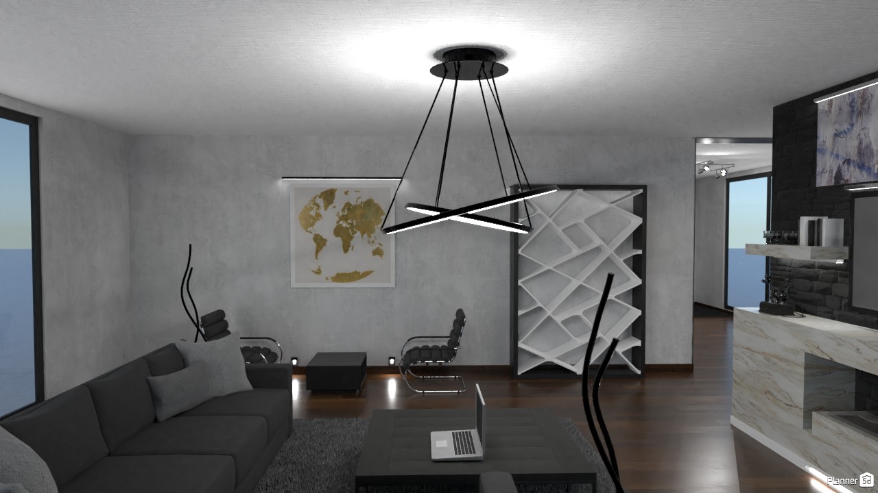 Living Room #3833761 by Andrea