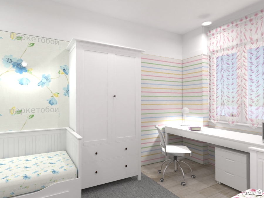 Детская для двух разнополых деток #2424523 by Ольга Строева